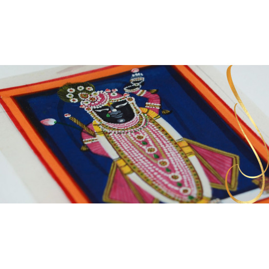 Miniature painting ~ Srinath ji ~ { 4 }